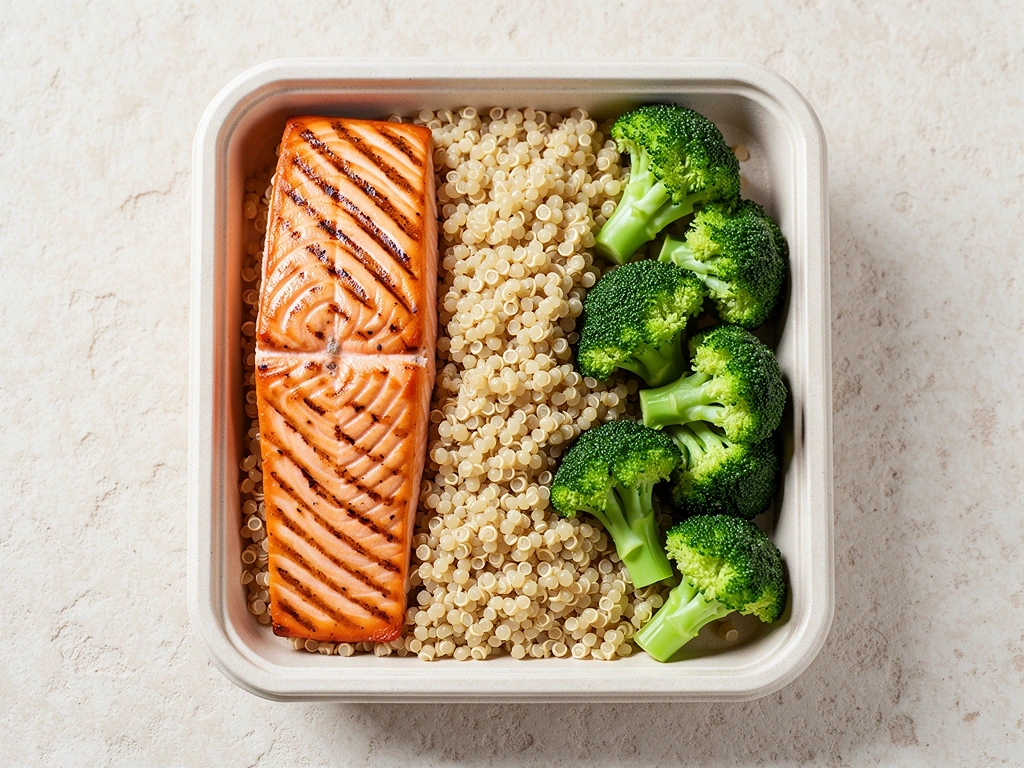 Healthy meal delivery setup